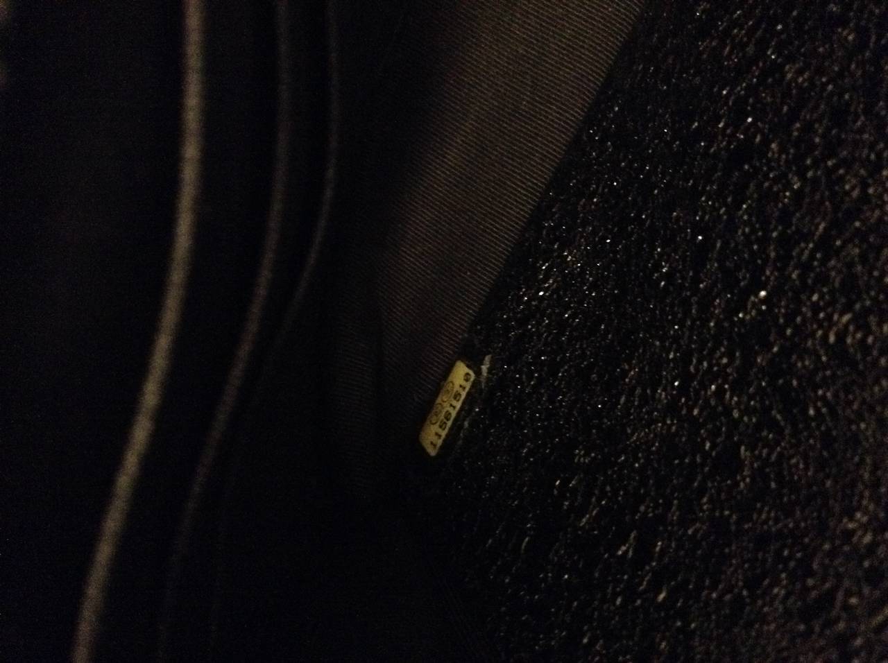 2008 Chanel Iridescent Black Matte Caviar Flap bag  RARE