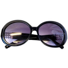 CHANEL 2012 Oval With pearl detail Sunglasses Retail $675