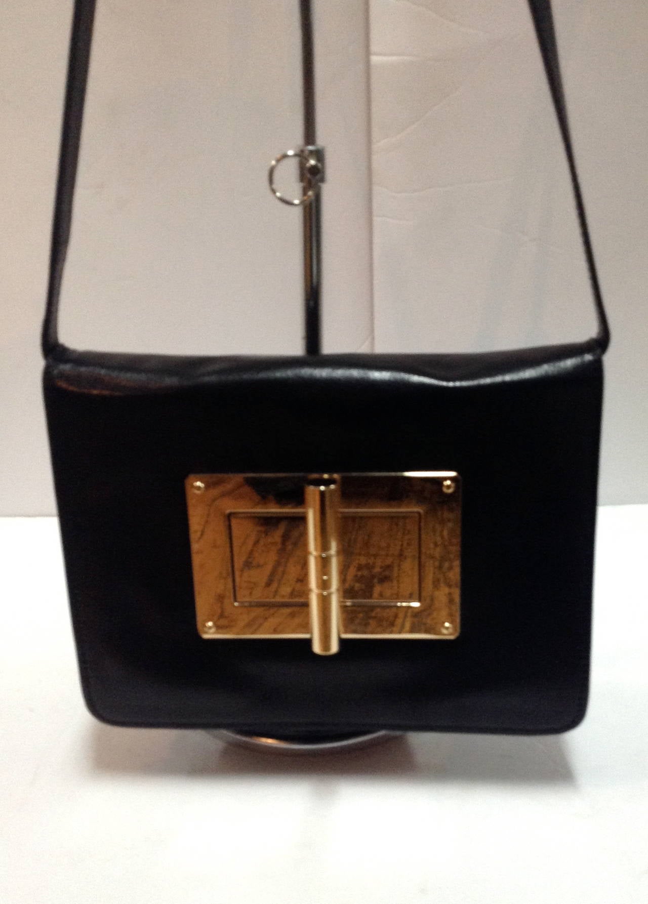 2013 Tom Ford Natalia Large Leather Cross body Bag Retail $4140