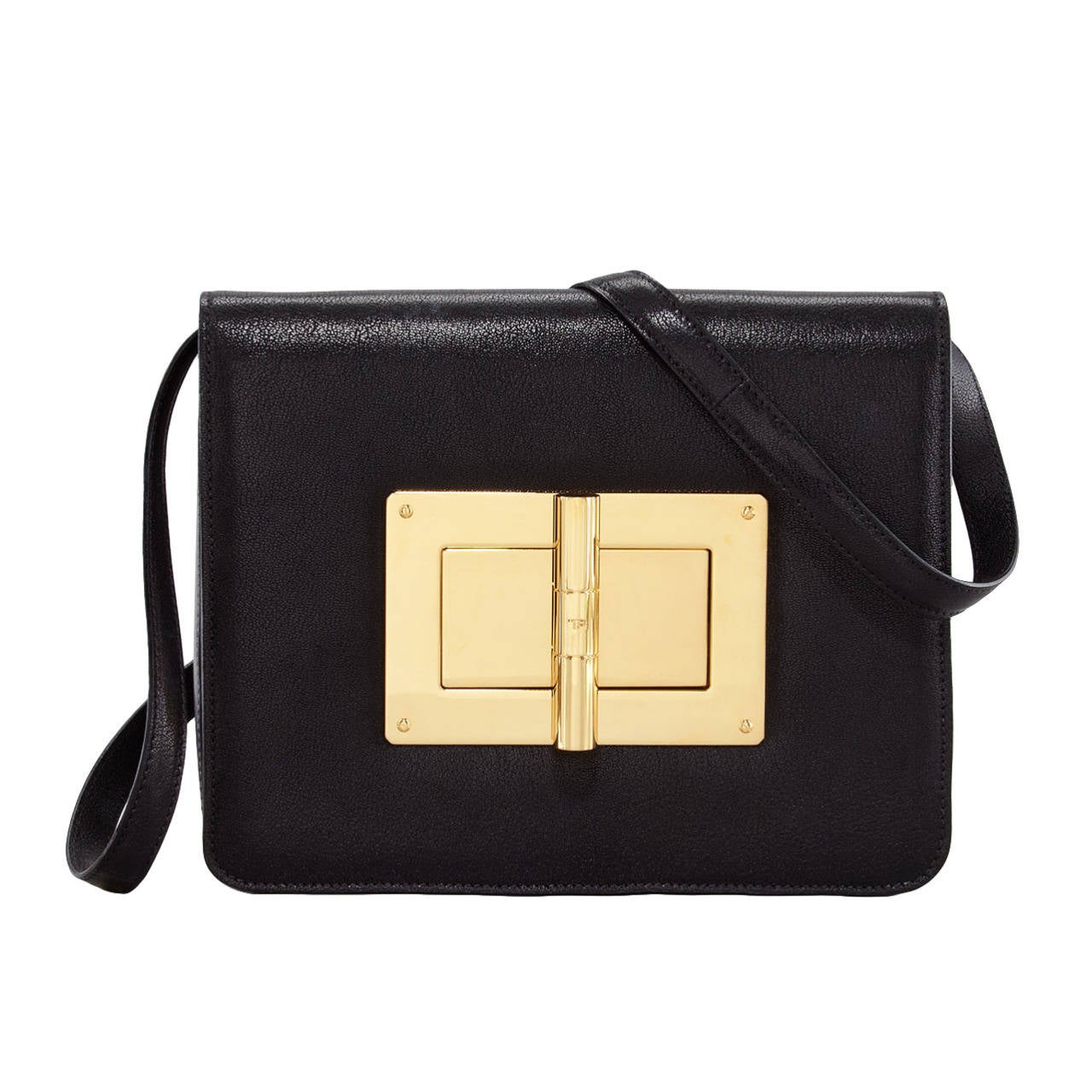 2013 Tom Ford Natalia Large Leather Cross body Bag Retail $4140 For Sale