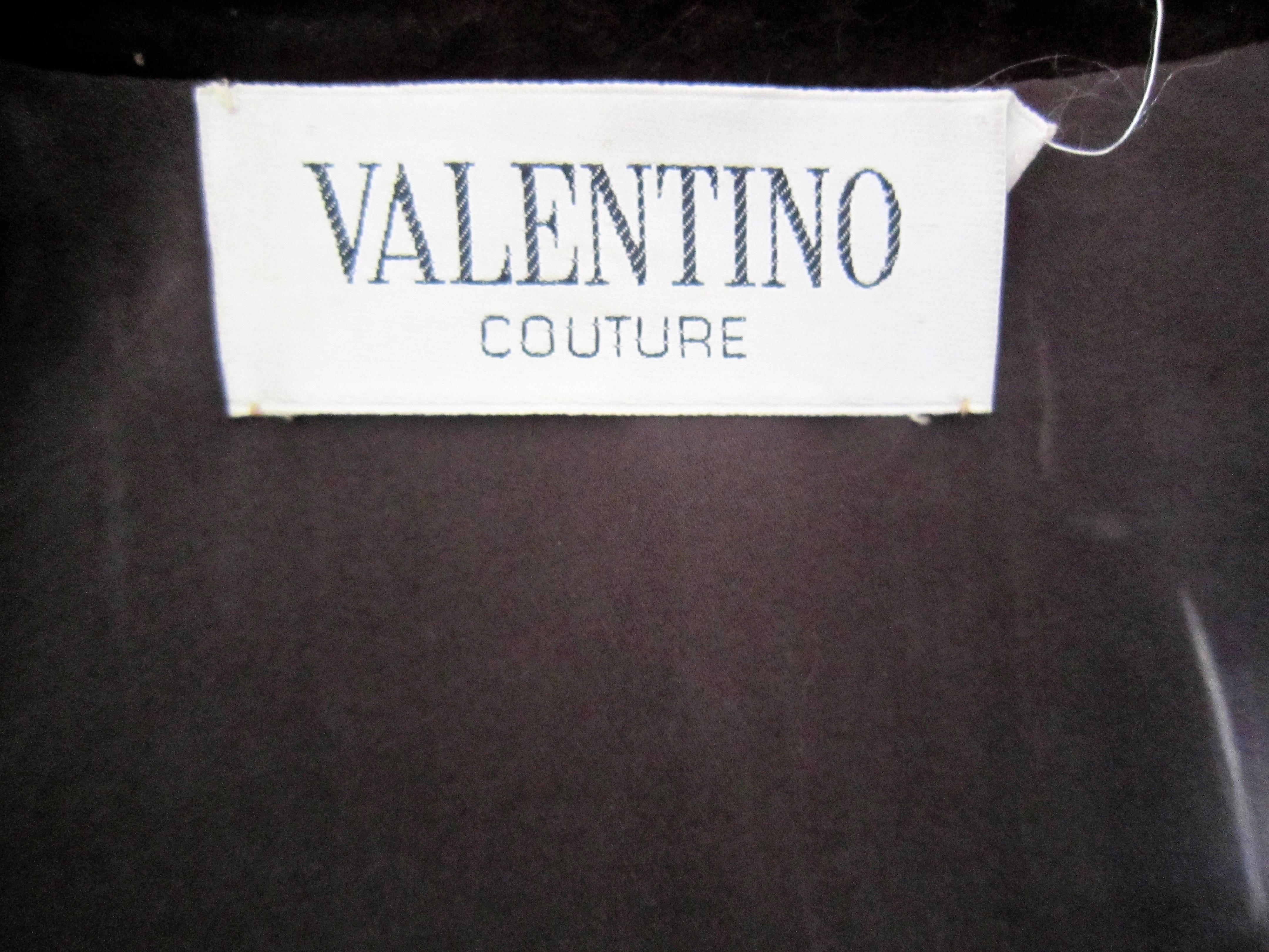 Valentino Couture crocodile and mink waistcoat For Sale 5