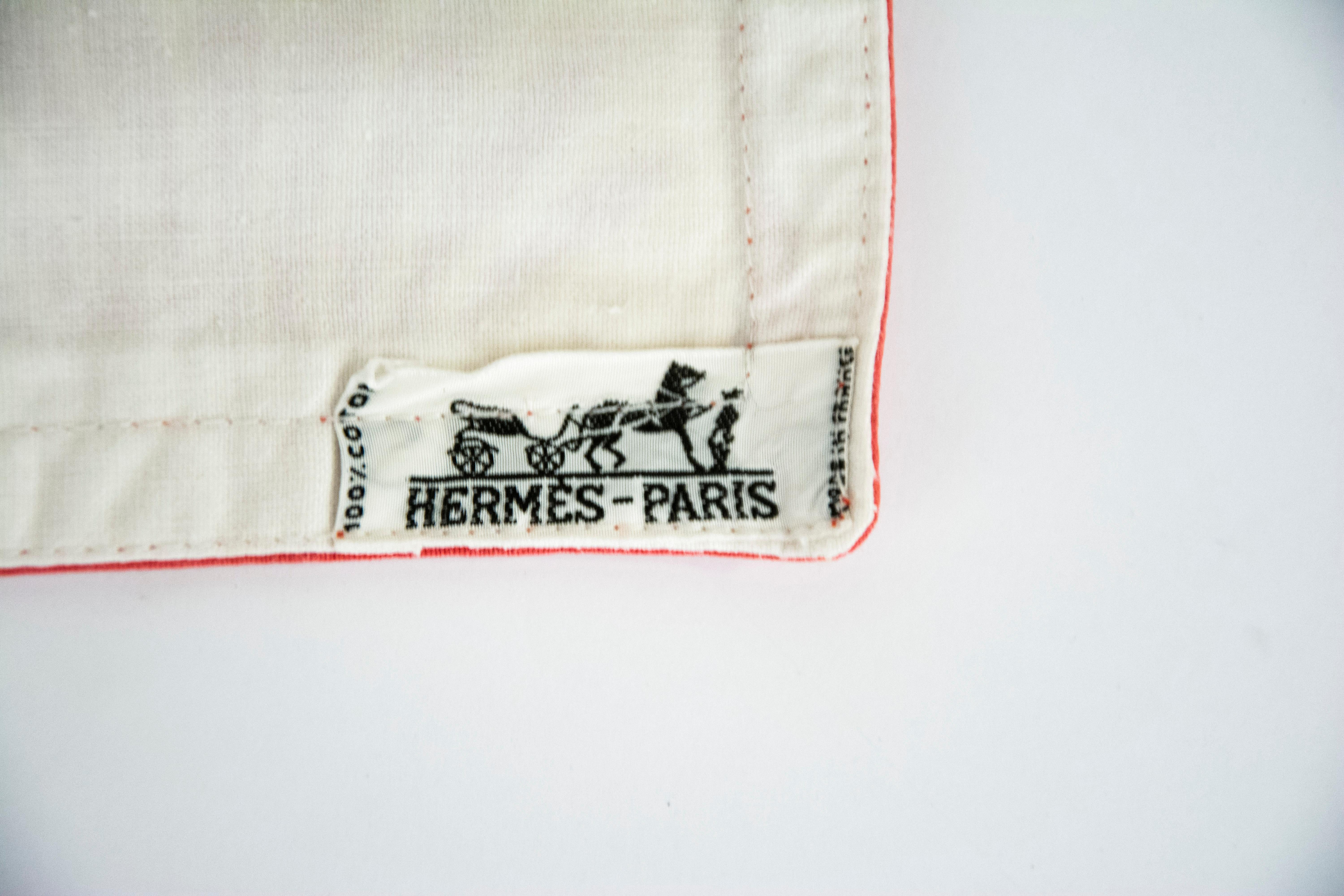 Women's or Men's Hermès rare elephant placemats, 80s For Sale