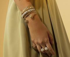 Giulia Barela Caterpillar Bracelet - Gold