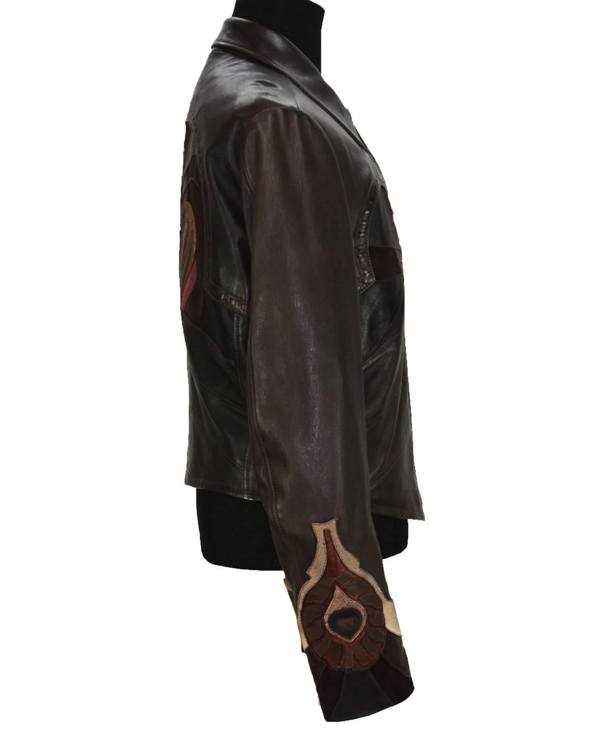 tom ford leather jacket mens