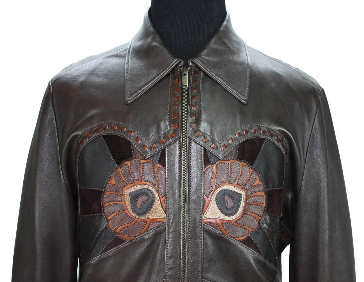 tom ford patchwork suede jacket