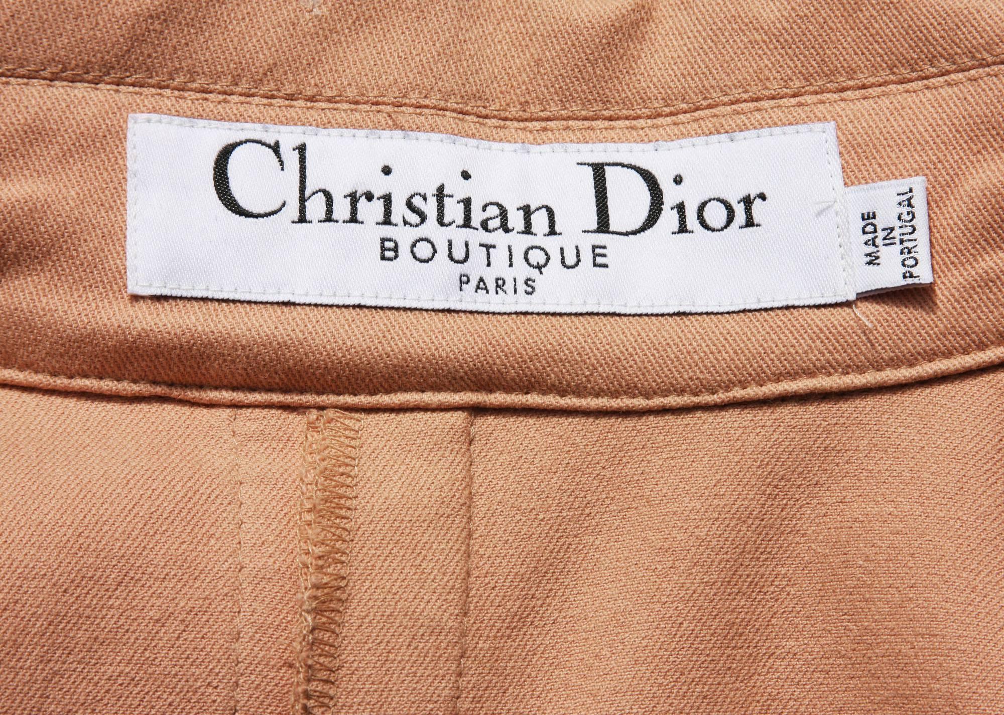 New Christian Dior Snake Beads Embellished Trench Coat Fr.40 - US 8 2