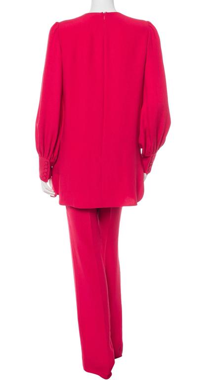 fuchsia pantsuit