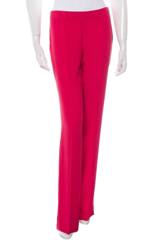 fuchsia pantsuit