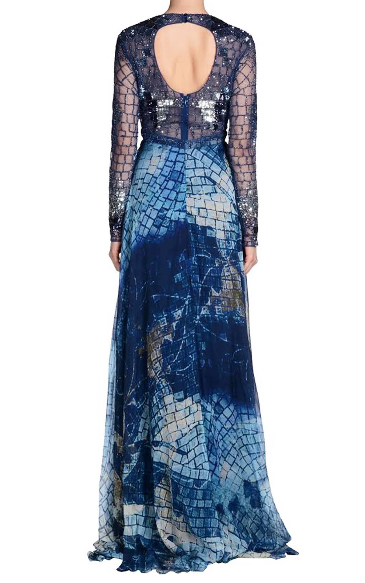 zuhair murad silk maxi dress