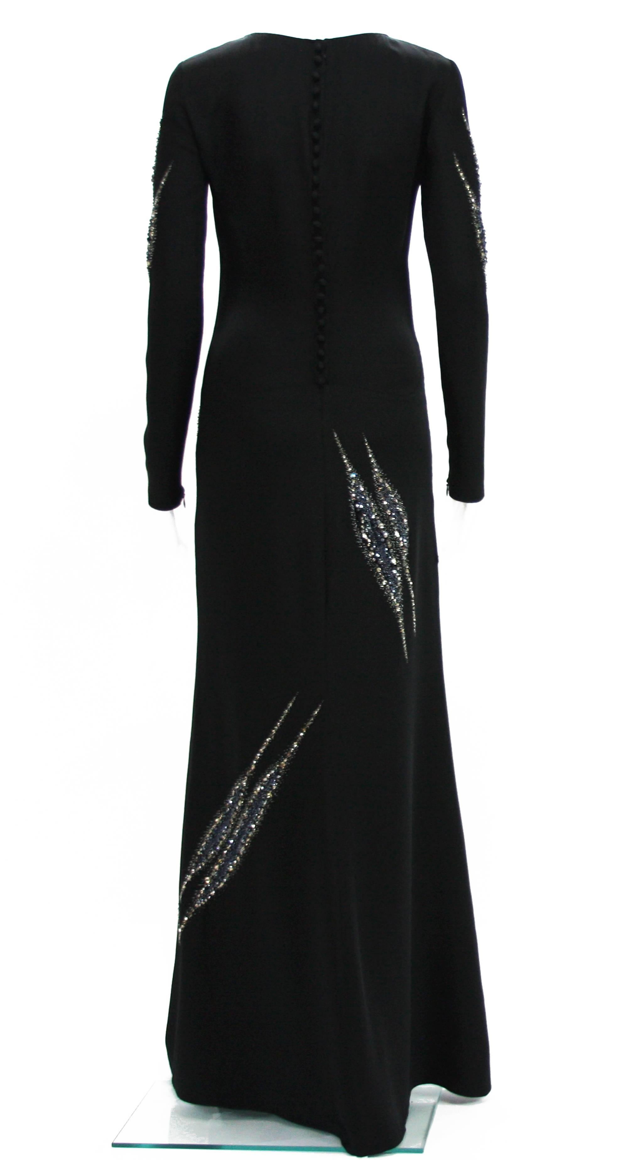 Black $8500 Emilio Pucci Embellished Gown Eva Longoria Wore to the ALMA Awards 38 US 4