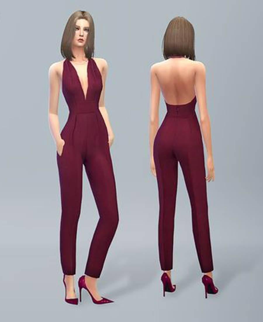 New Gucci Halterneck Silk Cady Jumpsuit
Italian sizes Available 42 - US 4/6, 44 - US - 6/8
Color - Burgundy
100% Silk Cady - Stretch
Half Silk Lining
Back Zip Closure
Measurements:
Size 42: Length - 60