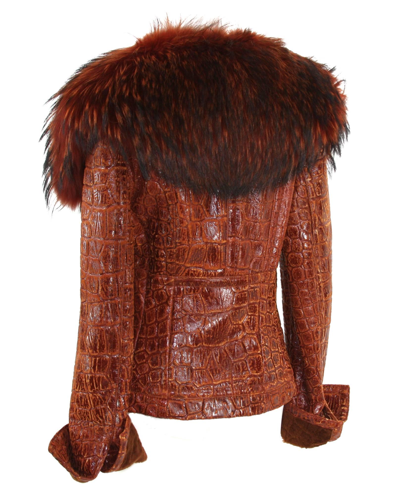 gianfranco ferre fur coat