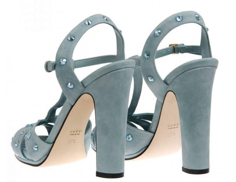light blue gucci heels