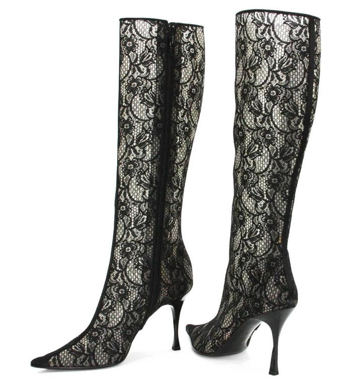 casadei lace boots