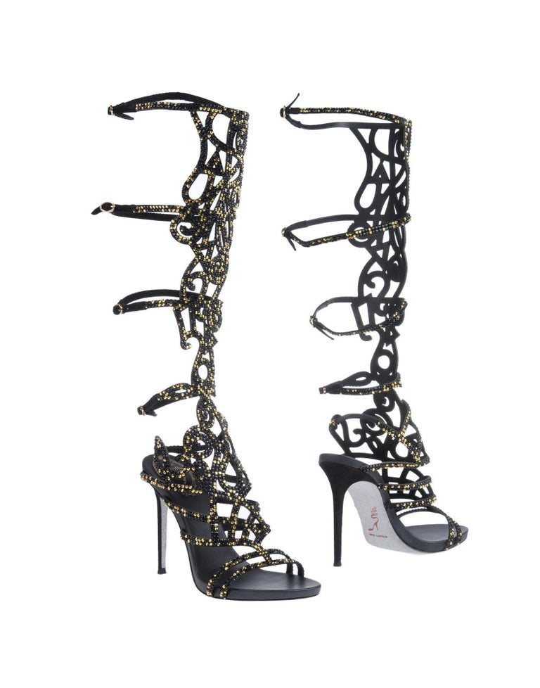 rene caovilla gladiator sandals