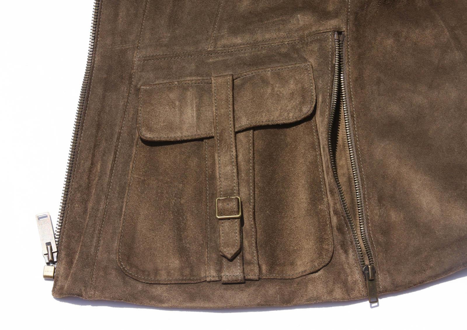 Tom Ford for Gucci Men's Runway Leather Western Jacket, S / S 2004  1