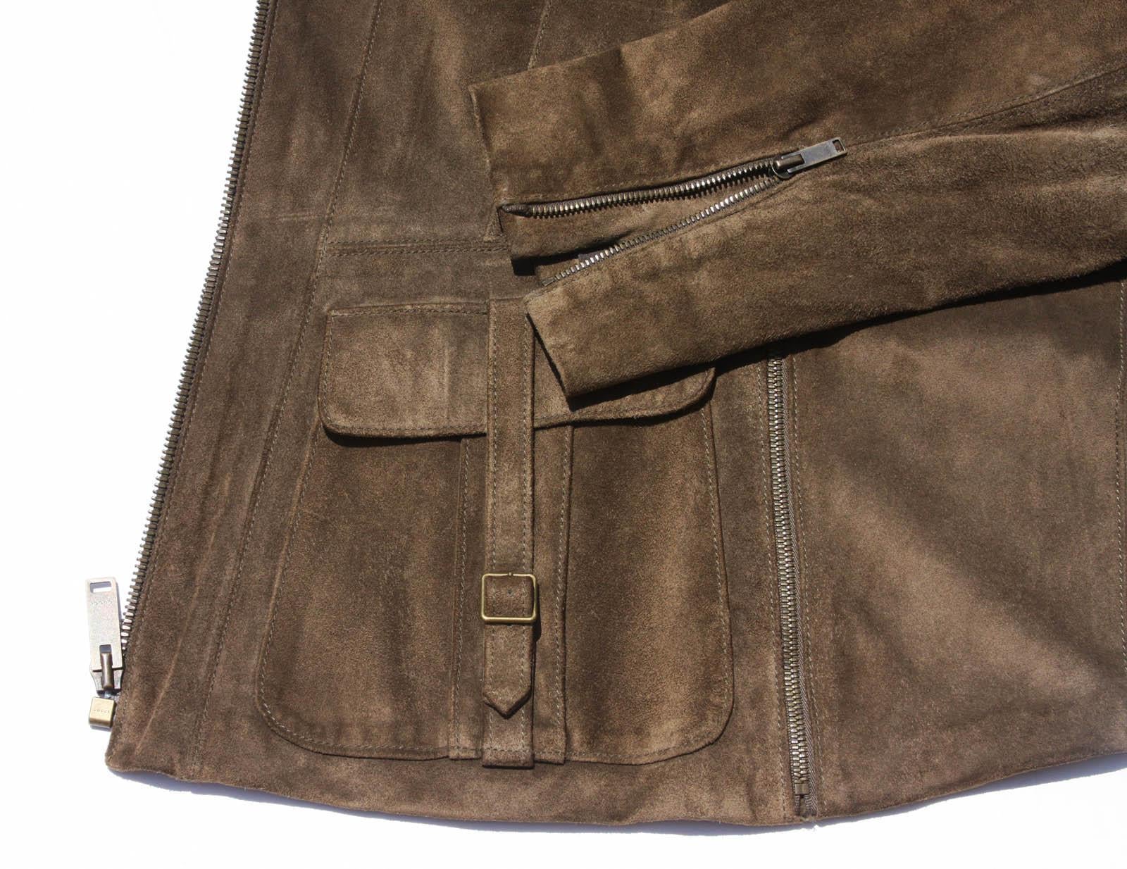 Tom Ford for Gucci Men's Runway Leather Western Jacket, S / S 2004 3