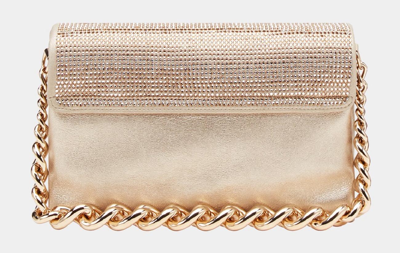 New Versace Gold Palazzo Sultan Medusa Swarovski Crystal Evening Bag - SOLD EVERYWHERE!!!
STUNNING SPARKLING GOLD SWAROVSKI CRYSTALS COVERING THE FRONT EXTERIOR
GOLD-TONE HARDWARE
LARGE POLISHED GOLD -TONE MEDUSA
GOLD -TONE CHUNKY CURB LINK CHAIN