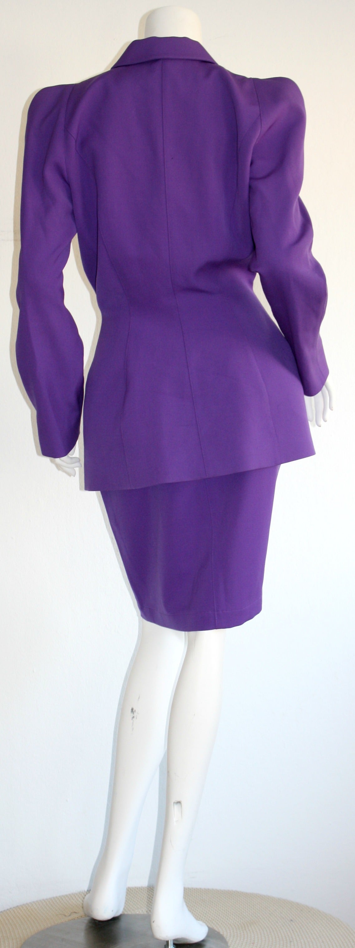 vintage purple suit
