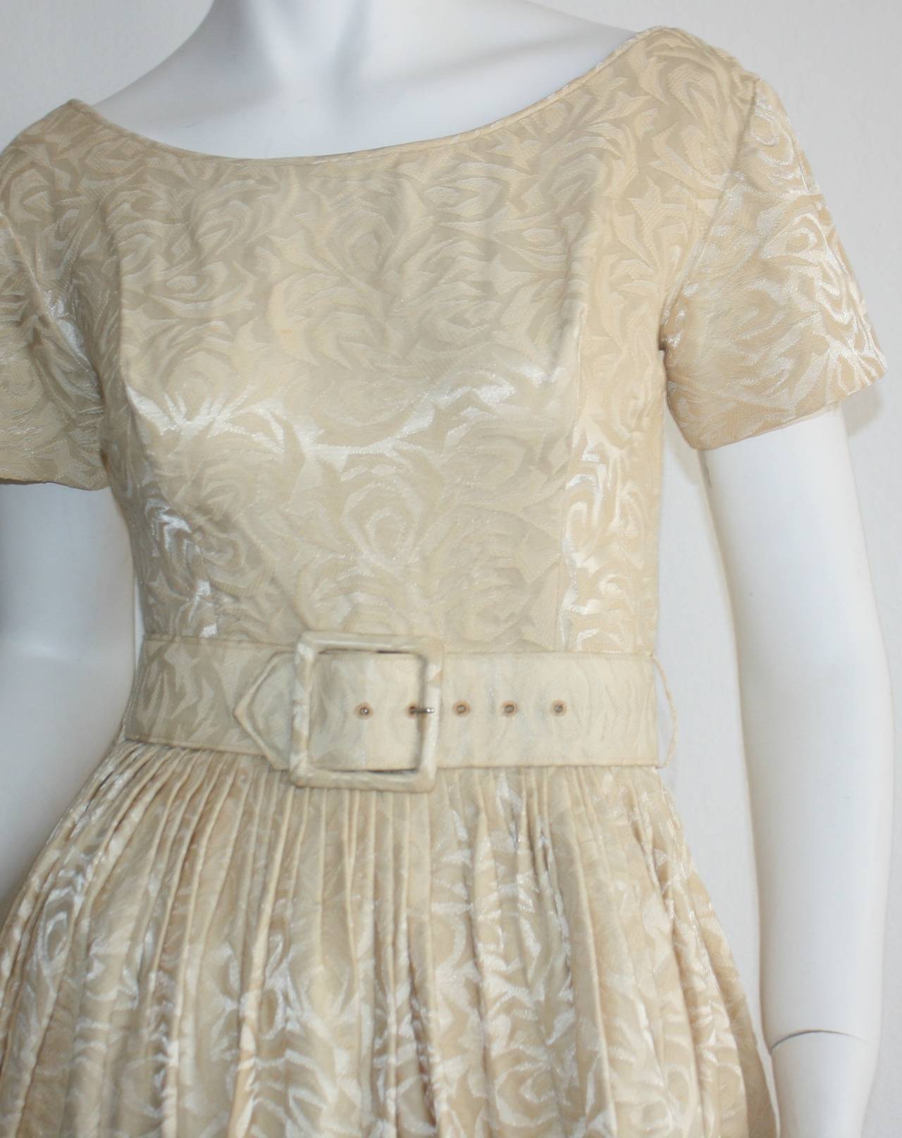 1950s New Look Belted Dress by Gigi Young | XS/S main image 0