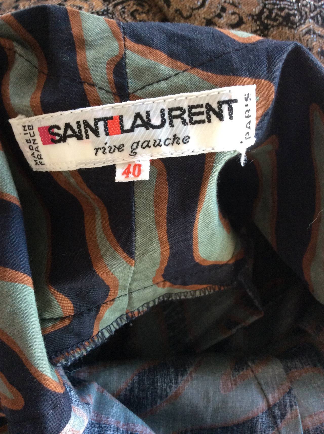 Rare Vintage Yves Saint Laurent Rive Gauche 