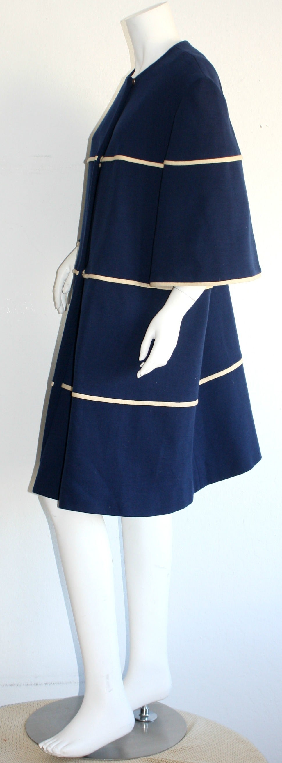 trapeze swing coat