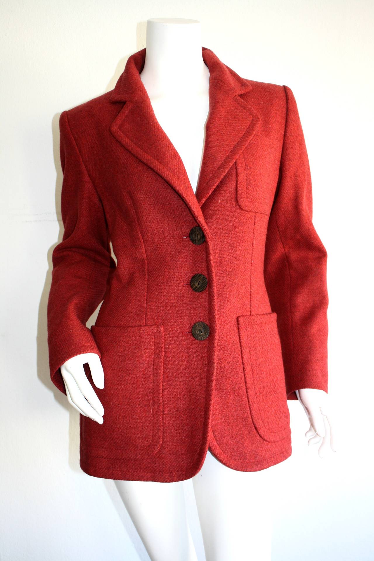 yves saint laurent blazer vintage