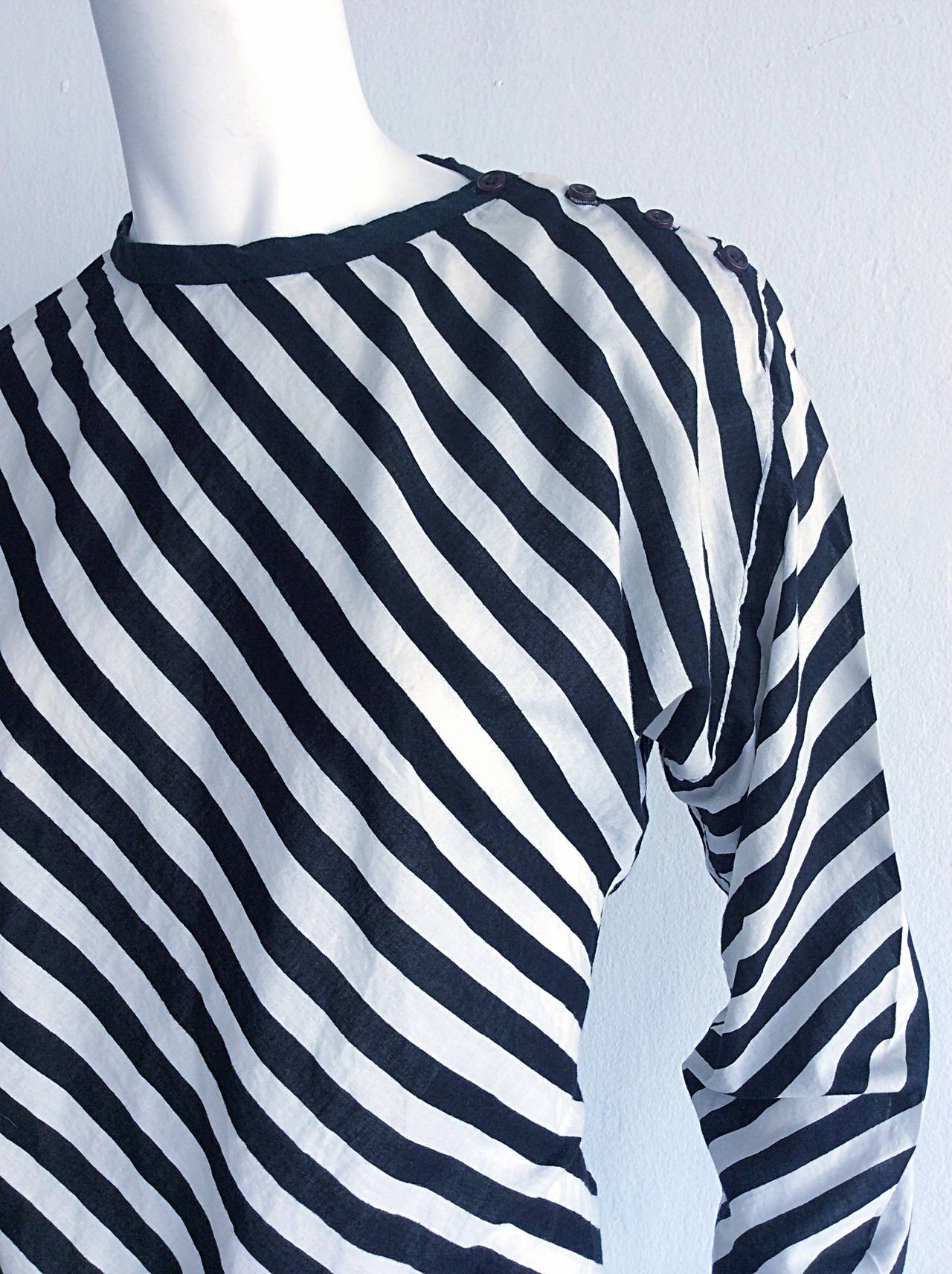 black and white striped jail shirt