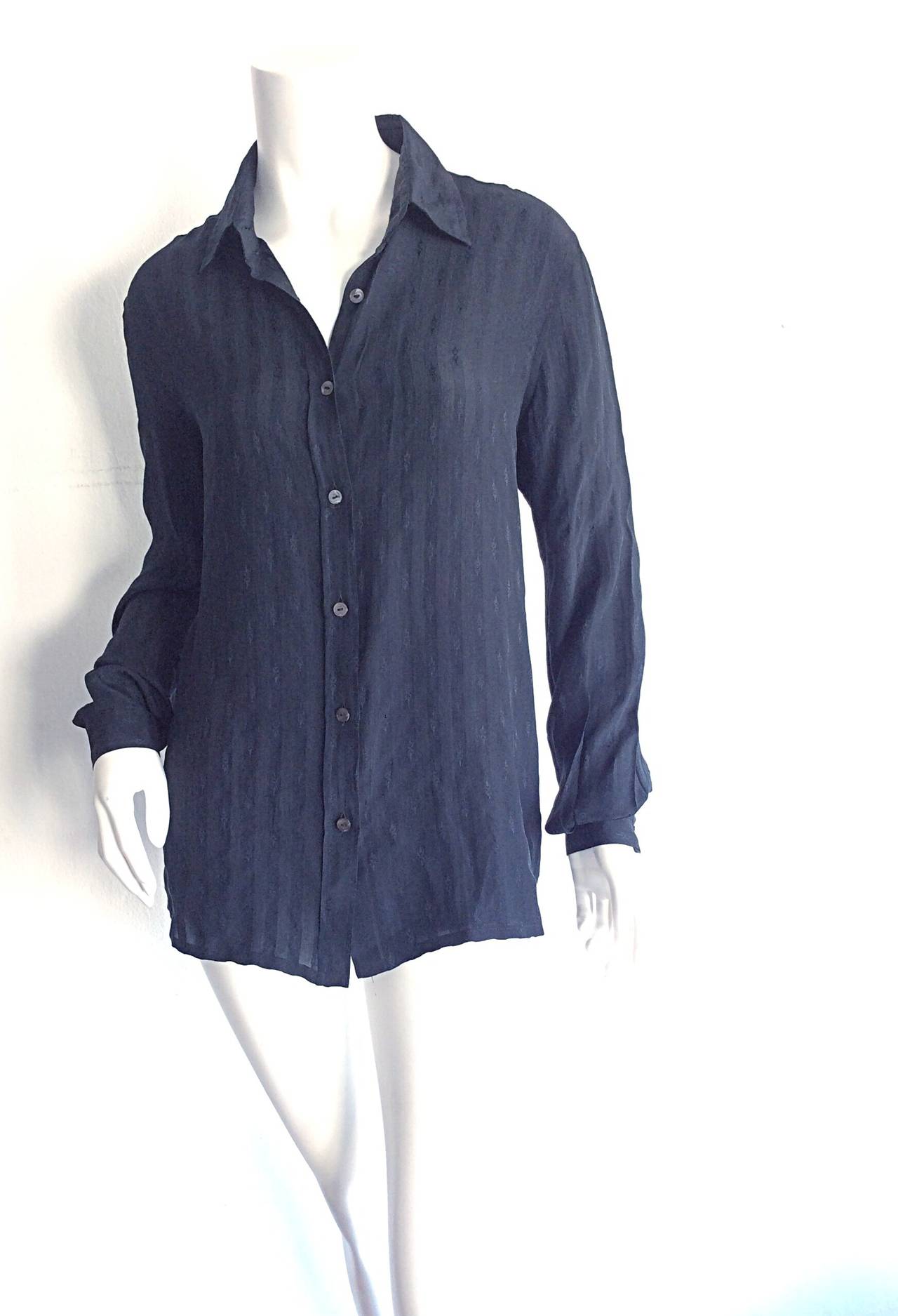 gucci black blouse