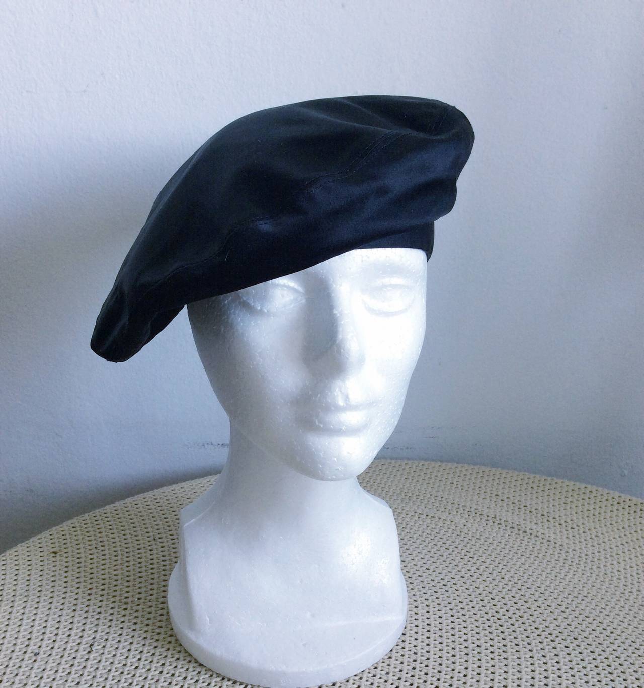 vintage chanel beret