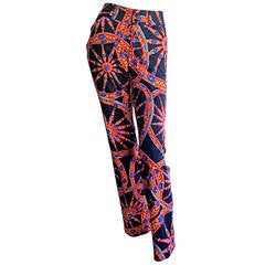 Amazing Dolce & Gabbana Italianate Nautical Cotton Trouser Pants 9