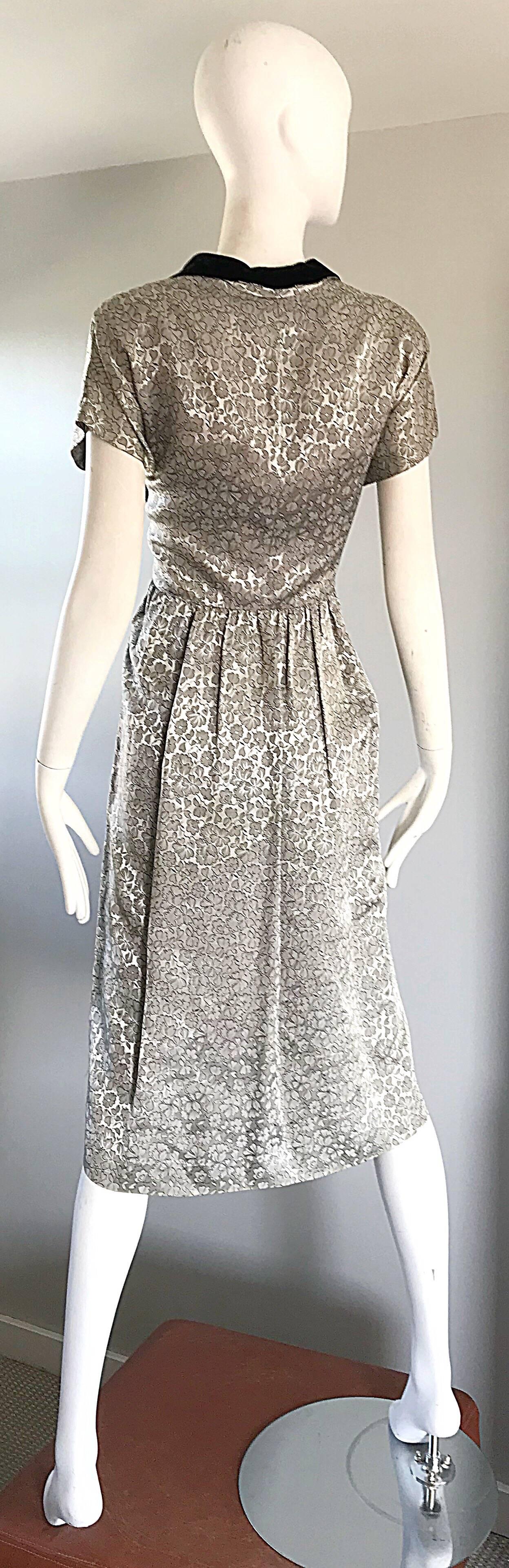silk silver dress