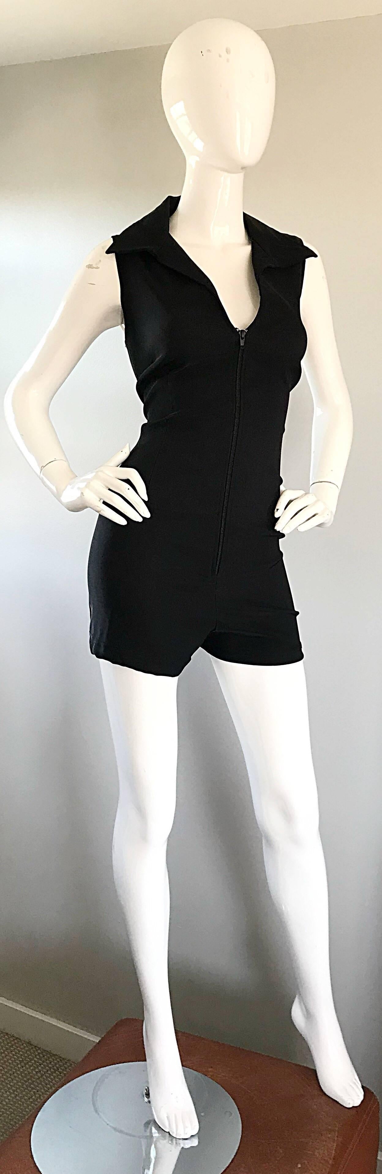 black one piece romper