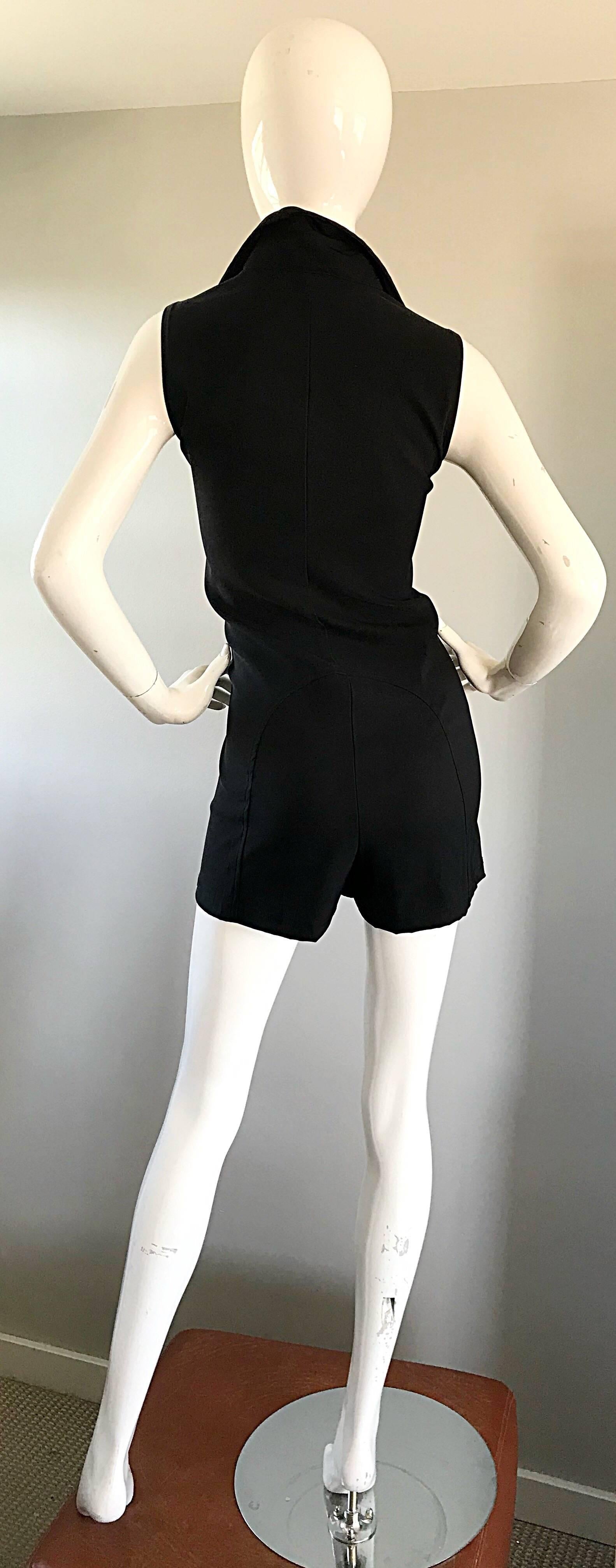 one piece black romper