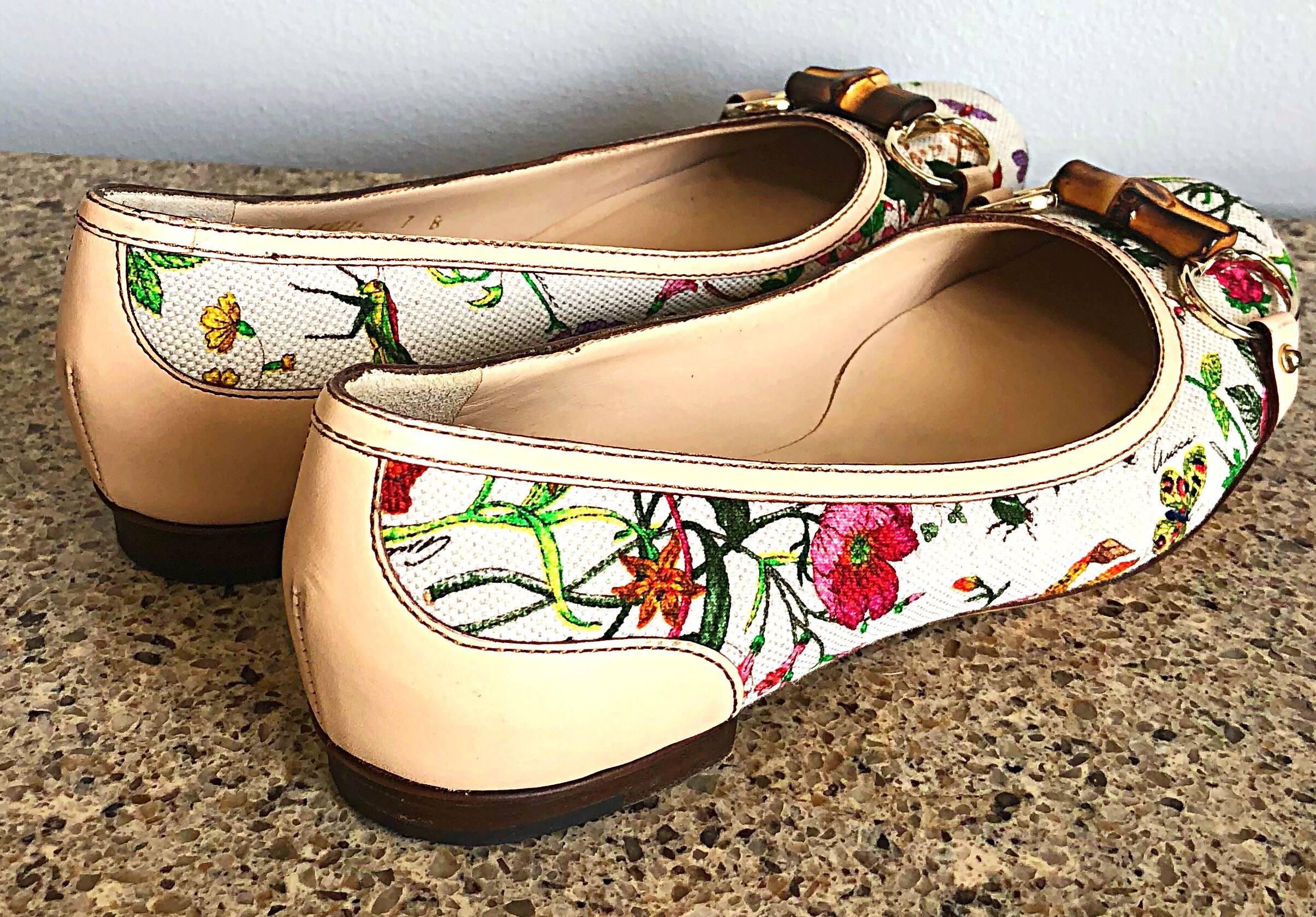 gucci flora shoes