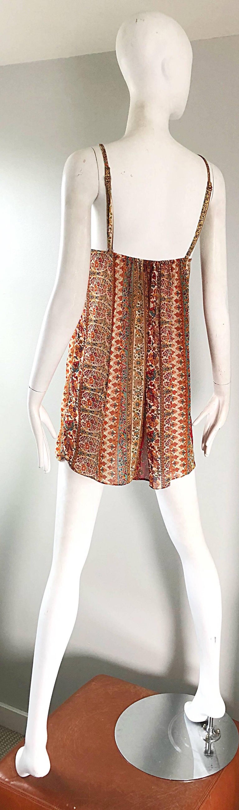 1990s Oscar de la Renta Boho Empire Waist Vintage Empire Waist Babydoll  Dress at 1stDibs | vintage empire waist dress, babydoll empire waist dresses,  empire babydoll dress