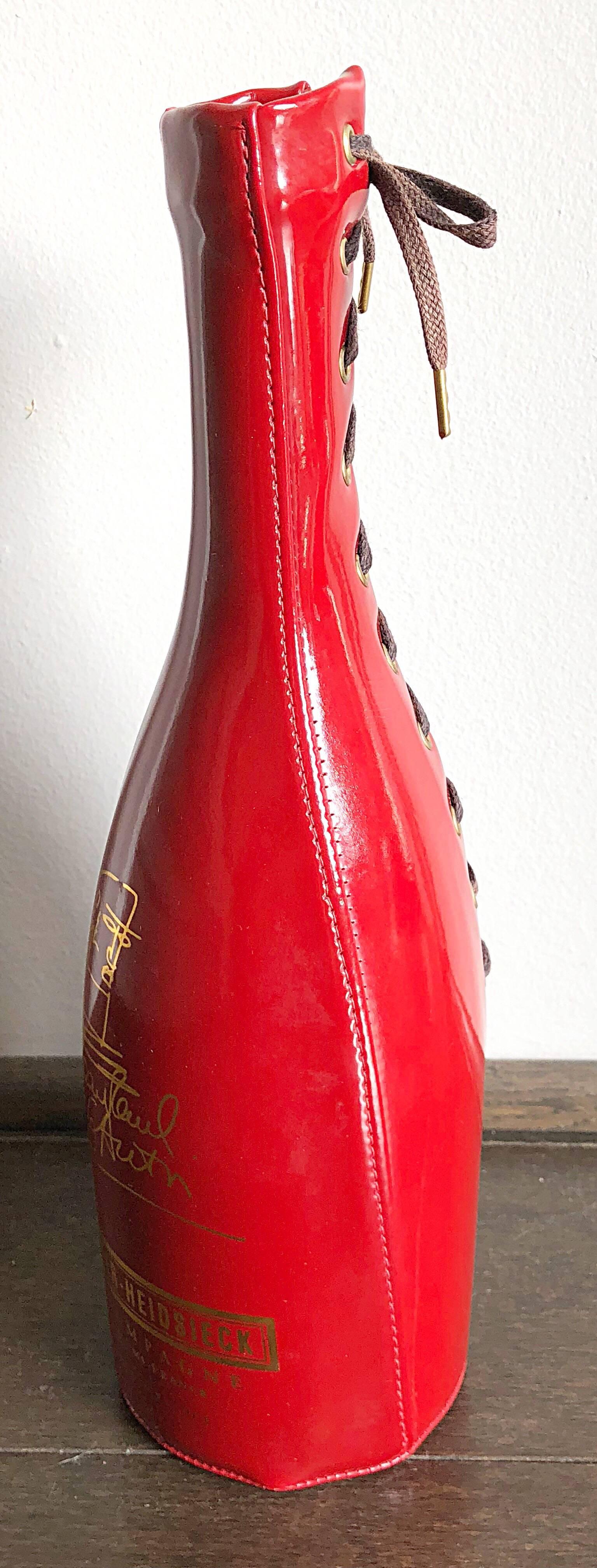 Jean Paul Gaultier For Piper Heidsieck Corset Champagne Bottle Holder, 1990 For Sale 2