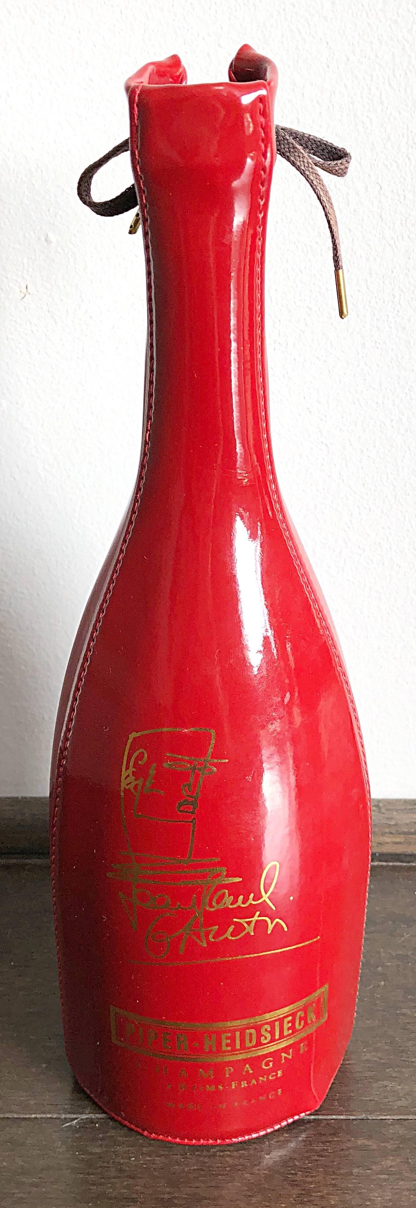 Jean Paul Gaultier For Piper Heidsieck Corset Champagne Bottle Holder, 1990 For Sale 3