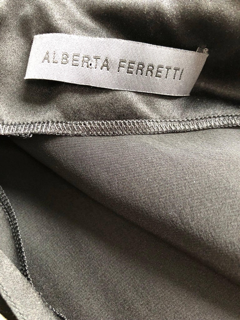 Alberta Ferretti Women's Knitted Poncho Brown main image 1