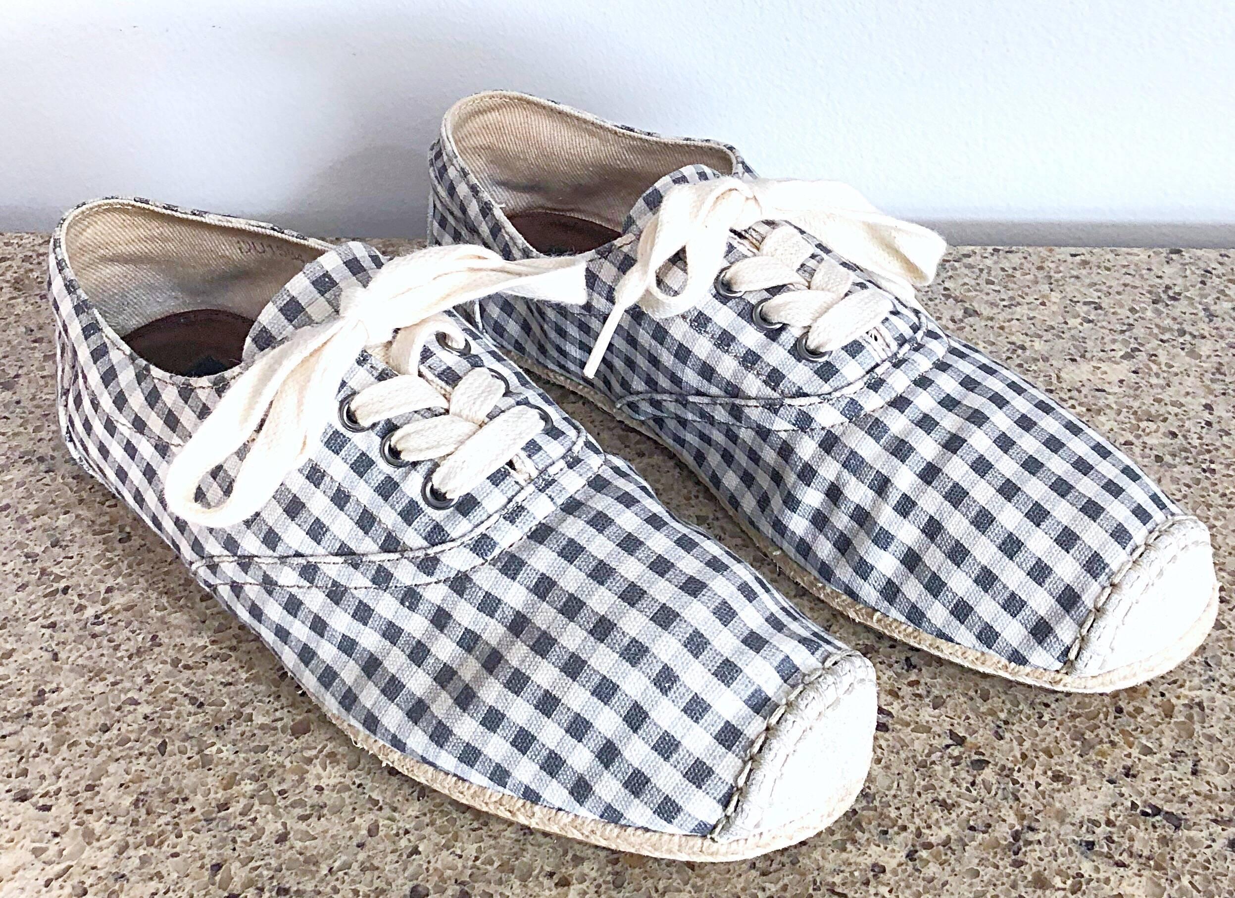 Dolce & Gabbana Nuevo Hombre de los 90s Talla US 8 / 8.5 EU 41.5 Alpargatas Zapatos de los 90s en venta 1