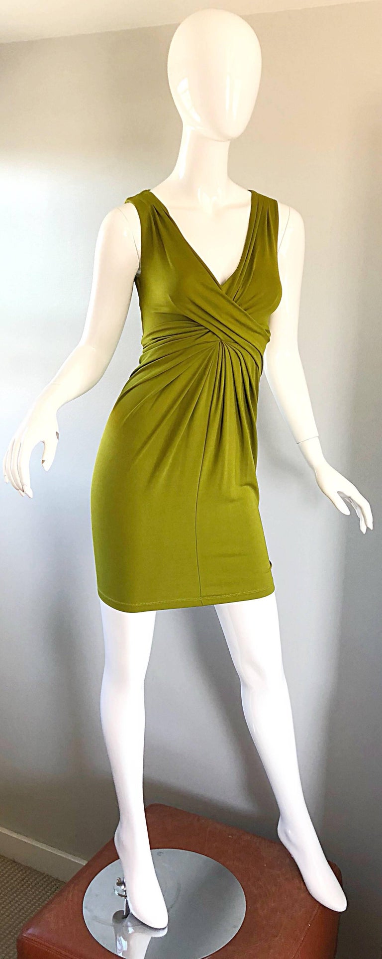 green emerald velvet dress Michael Michael Kors Women's Paisley Print Georgette V-Neck Long Smocked  Sleeve Dress in Army Green X-Small at Amazon Women's Clothing store main image 0