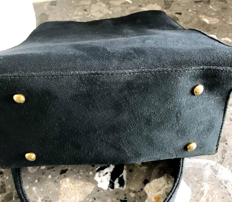 90s shoulder bag black