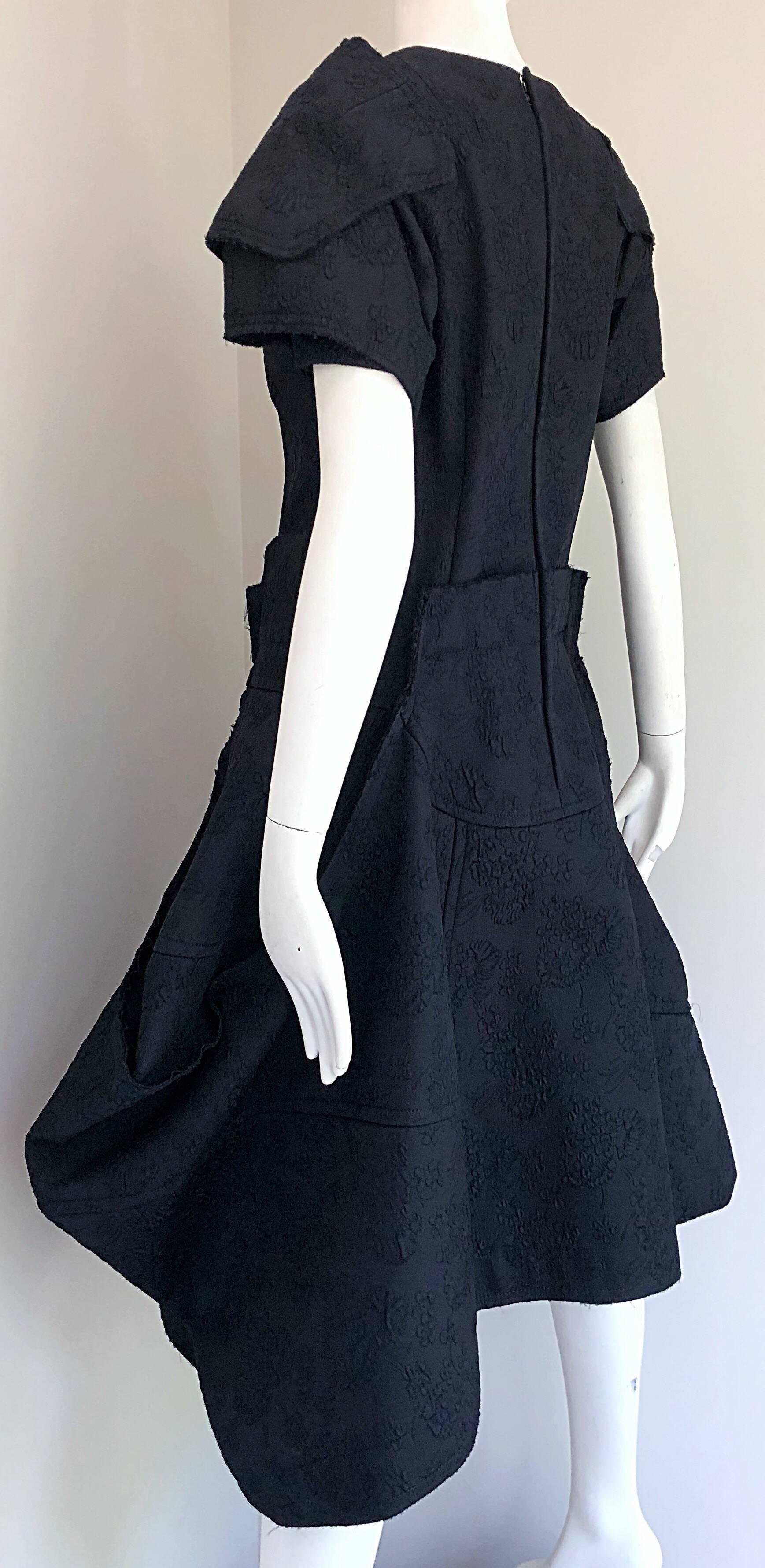 Comme Des Garcons Samurai 2016 Collection Black Avant Garde Collectible Dress 1