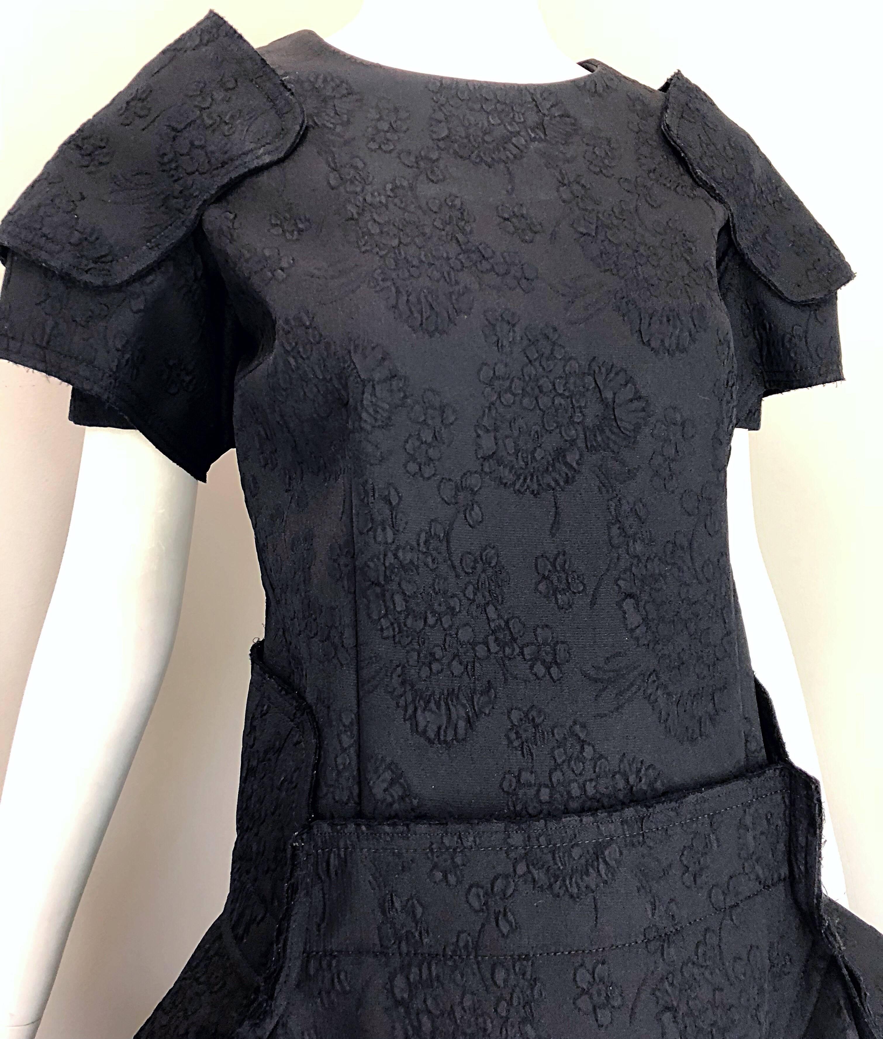 Comme Des Garcons Samurai 2016 Collection Black Avant Garde Collectible Dress 2