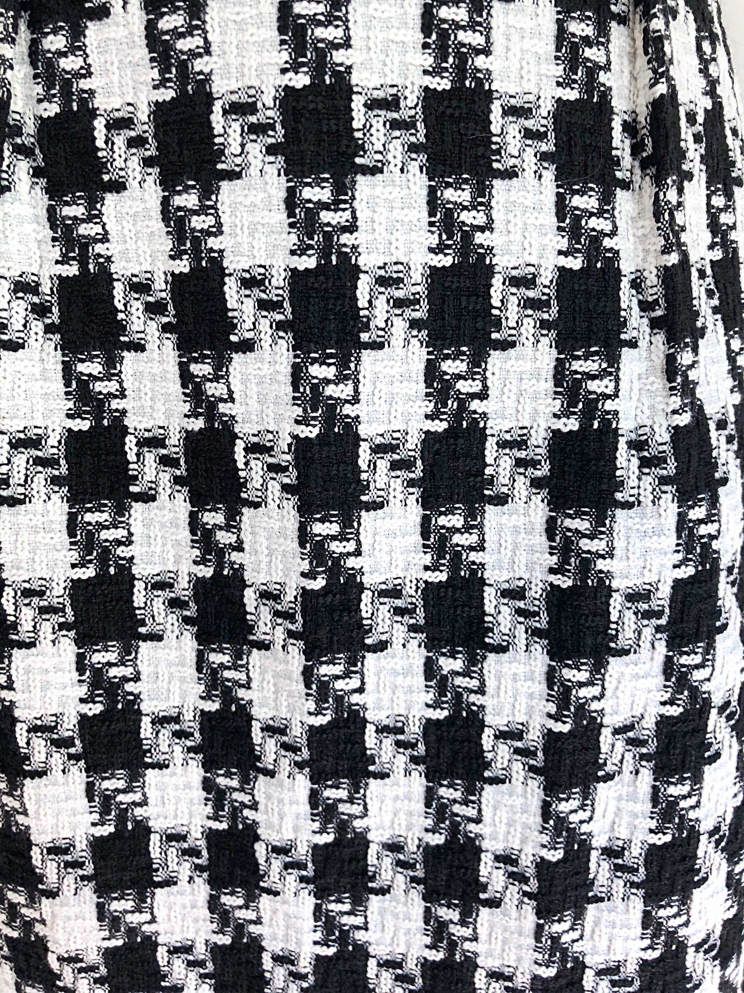 marc jacobs black and white dress