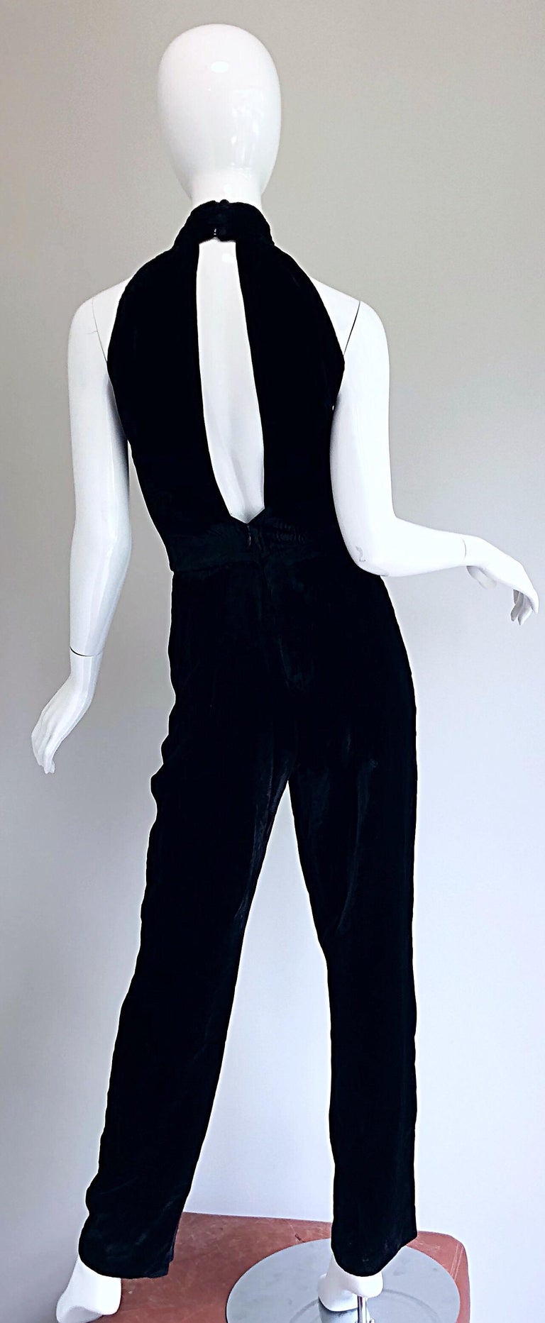 velour jumpsuit 90s