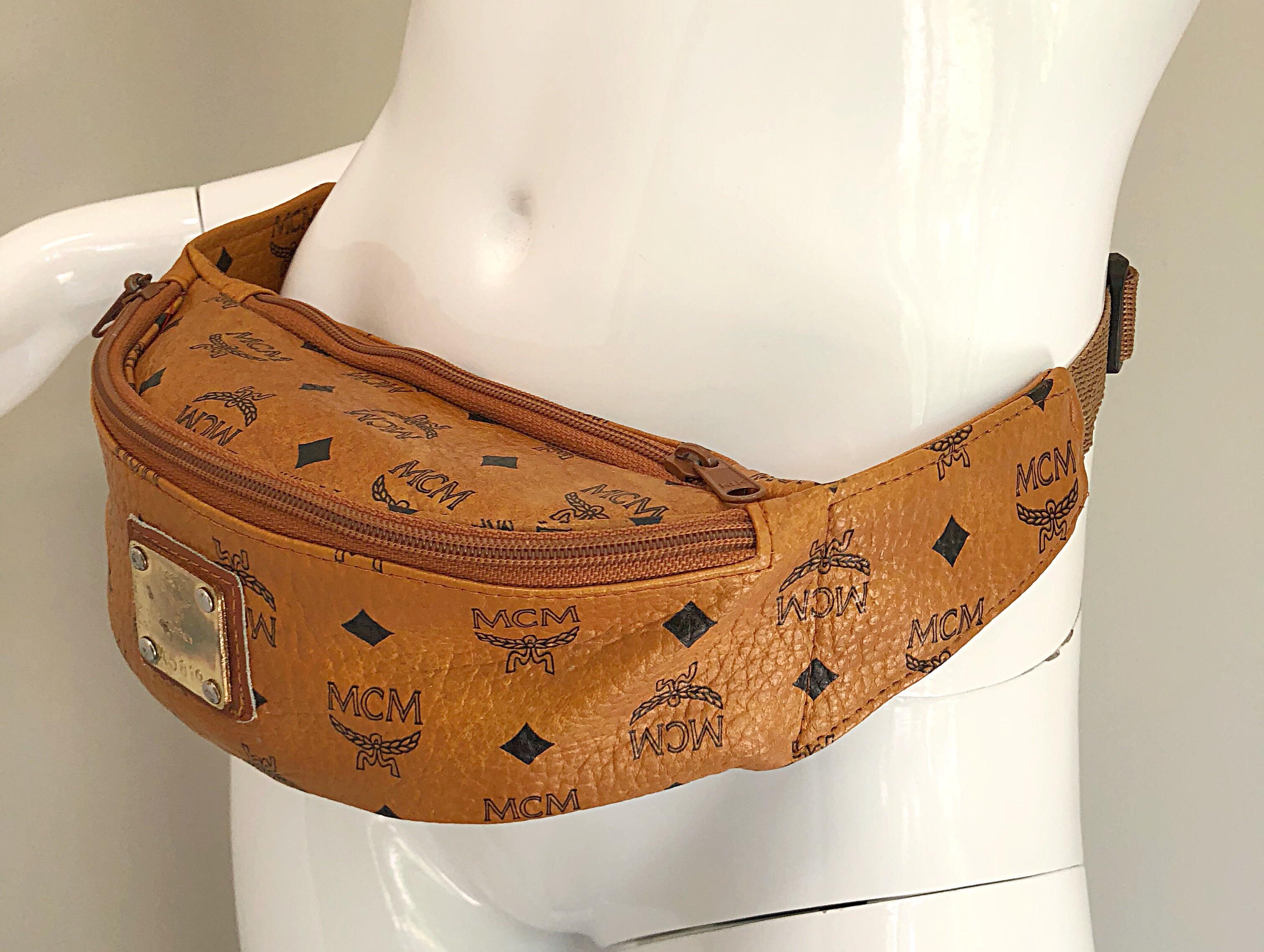 mcm fanny pack mens