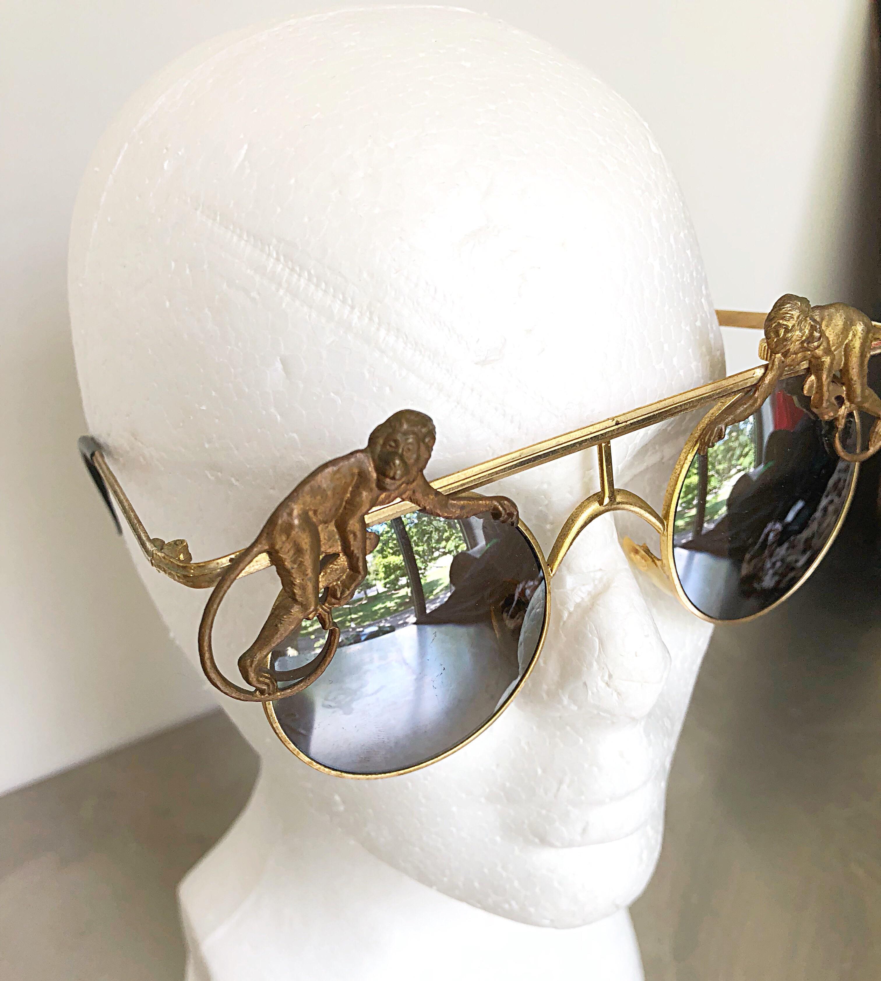 brass sunglasses