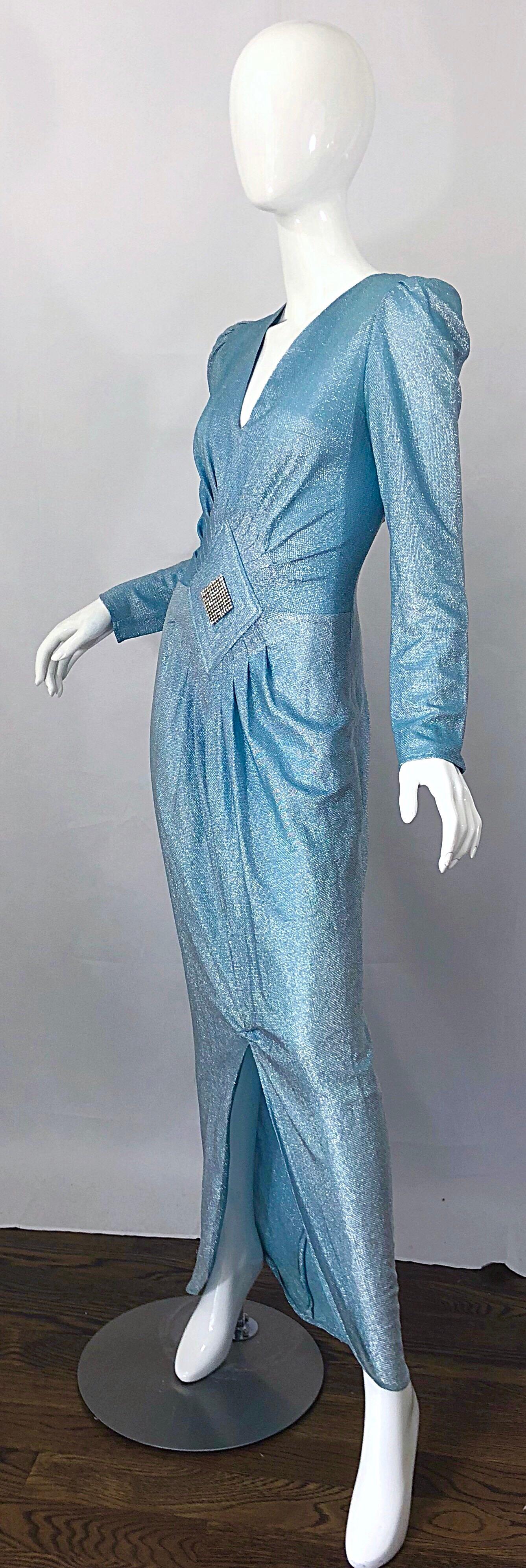 80s evening dress