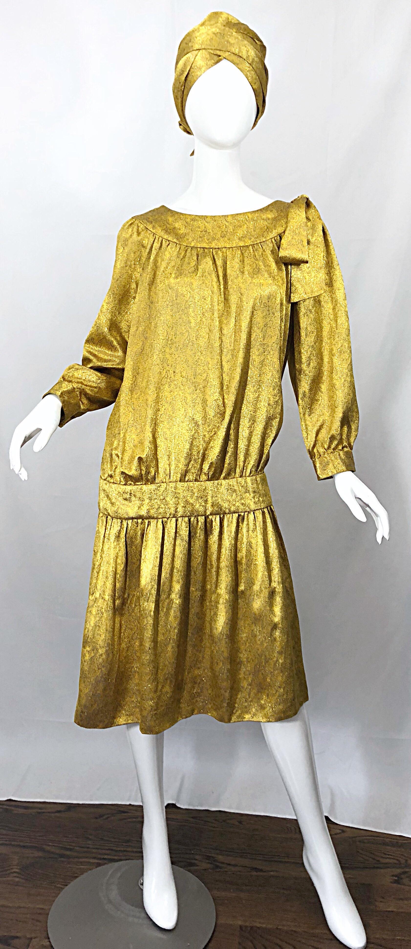 drop waist dress 1920s